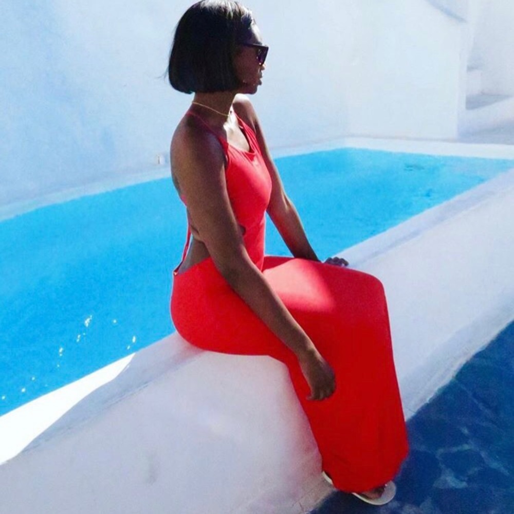 Cut out Maxi dress